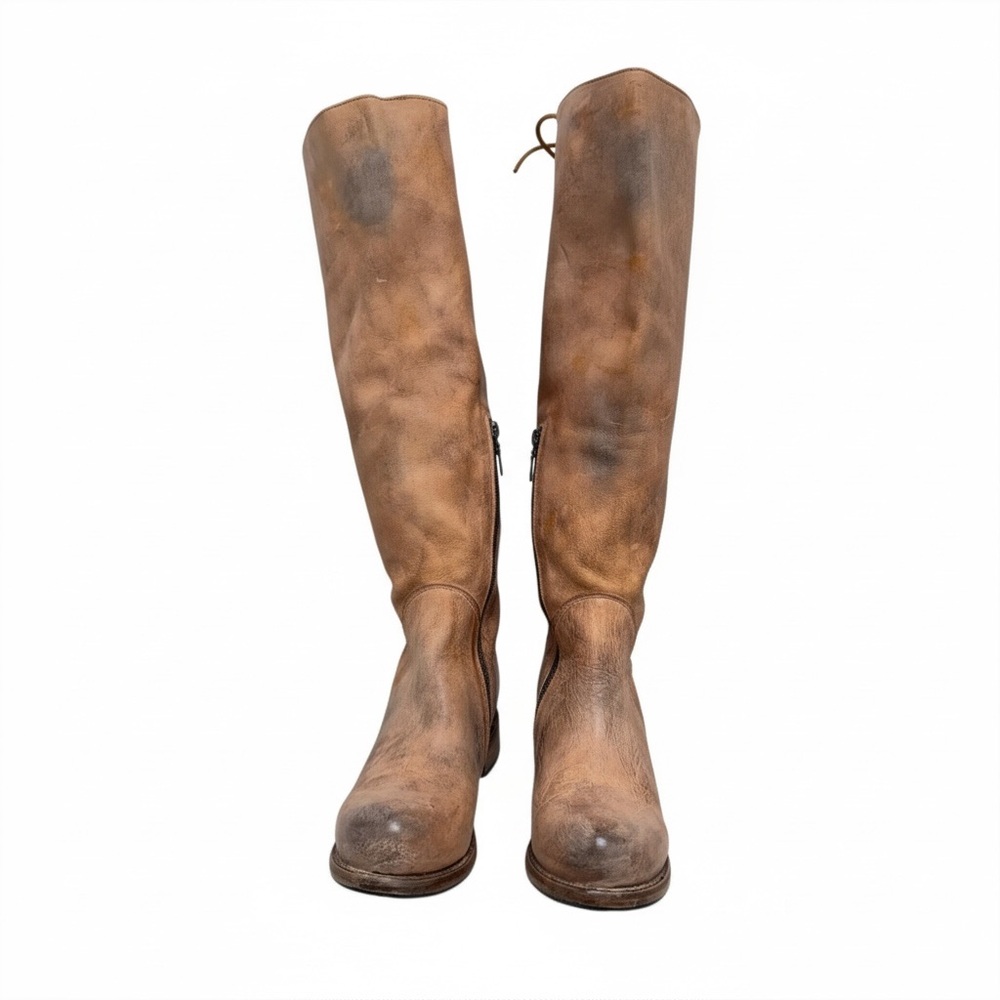 Bed Stu Manchester Tall Brown Boots Size 8